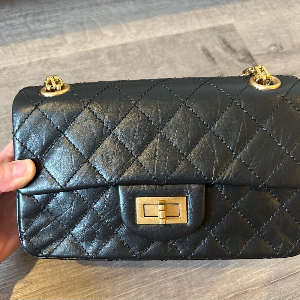Soft leather crossbody bag in black
